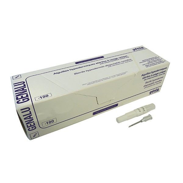 Genalu Kanyle Monoject 1,3 x 25 mm 18g 100 stk.