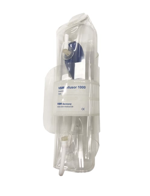 Overtrykksmansjett uten Manometer Flergangs 1 L