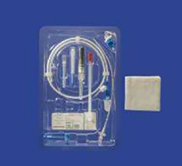 Mila long term cath. 14g x 15cm guidewire large animal kit (LA1415)