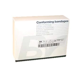 Elastisk Gasbind 8 cm x 4 m 20 stk. 412-005