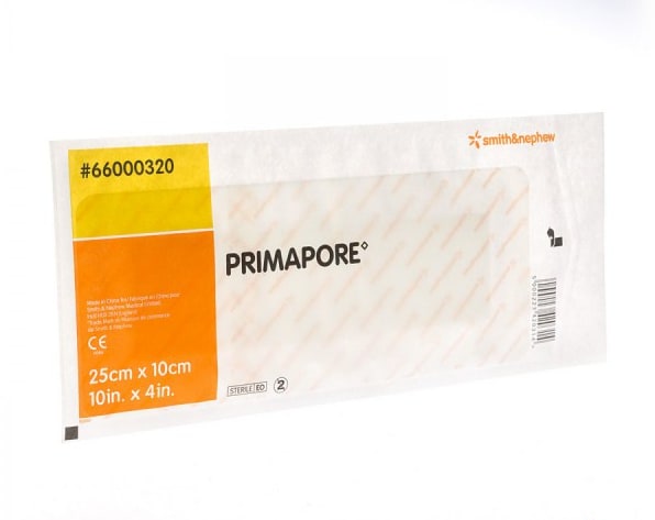 Primapore bandasje 10x25 cm 20 stk.