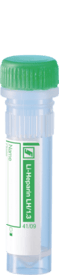 Mikroprøverør Li-Heparin, 1.3 ml, skrukork, 100 stk / 41.1393.105