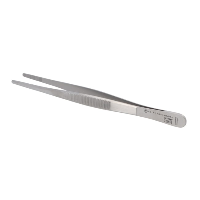 Vetnordic Standard Anatomisk Pinsett, rett, 15 cm