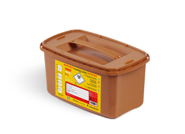 Woodsafe Biokompositt Kanylebøtte 6 L