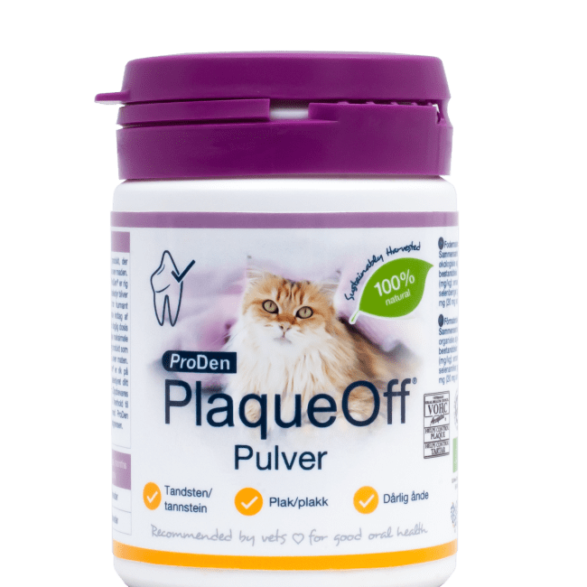 ProDen PlaqueOff® Pulver, Katt, 40 g, 12 stk