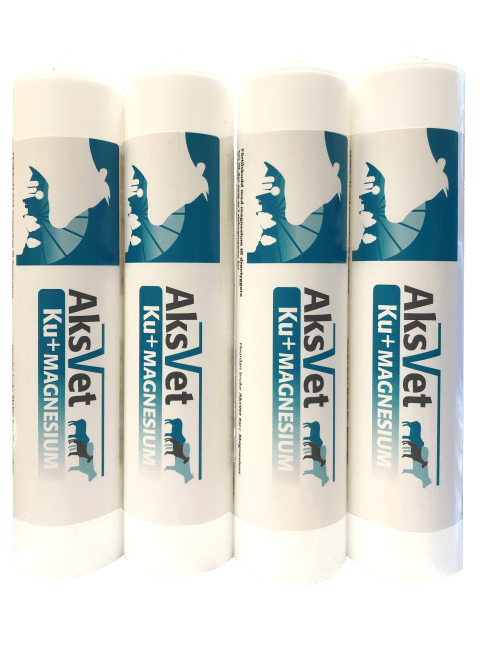 Aksvet Ku+ Magnesium 390 g x 4 tuber