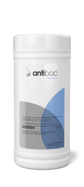 Antibac Overflatedesinfeksjon Serviett 20 x 30 cm Alkoholfri