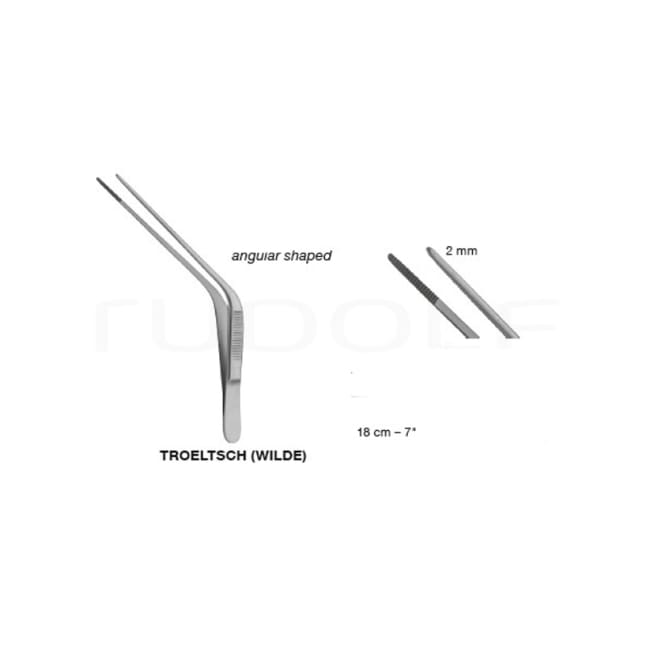 Ørepinsett Troeltsch 18 cm (RU 7860-18)