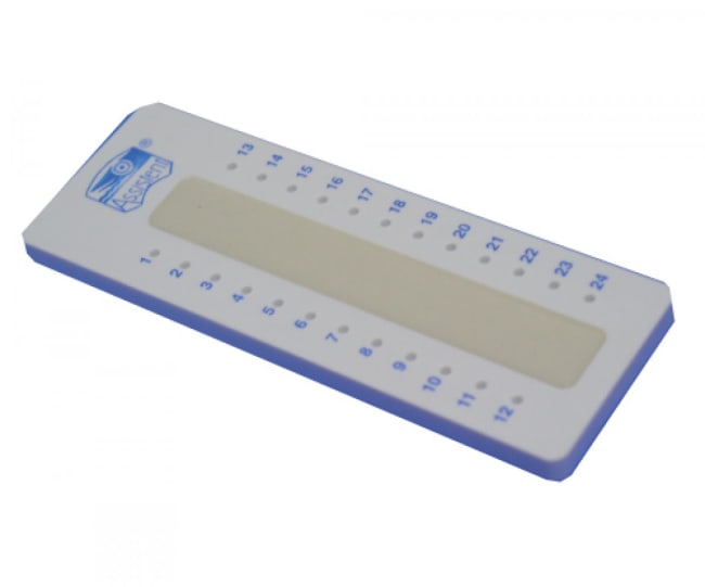 Voksplate for mikropipetter -hematokritt
