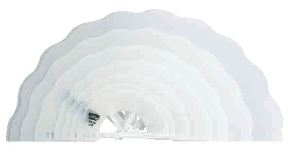 Krage Necky Klar 7,5 cm 12 stk.