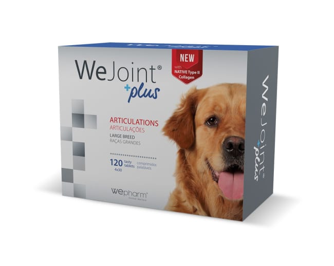 Wepharm WeJoint Plus Stor Hund >25 kg 120 stk.