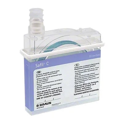 Safil C Violet 3-4 USP 6 Metric 25 m