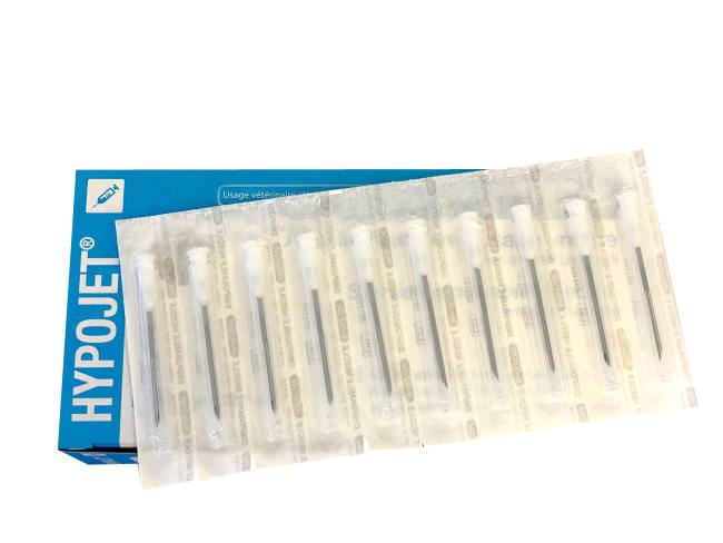 Genia Kanyle Hypojet 1,6 x 38 mm Grå 16 g 100 stk.