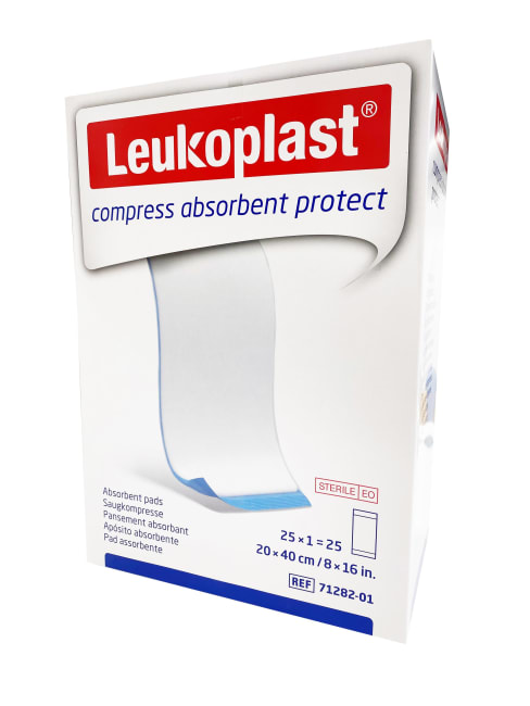 Leukoplast steril 20x40 cm, 25 stk. - tidligere multisorb