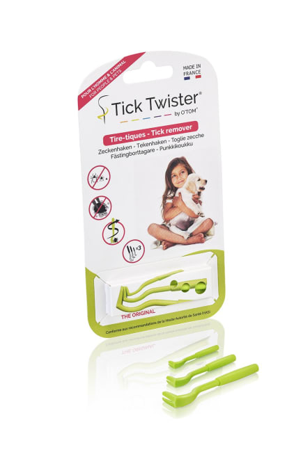 O'Tom Flåttfjerner Grønn 3-pk.