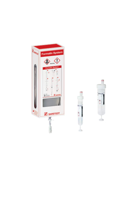 Formalin set 9 ml - Formalin 450 ml + 100 stk 9ml rør / 1703.009