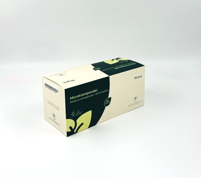 Vetnordic Mikrochip Mini De Luxe 1,4 x 8 mm 10 stk.