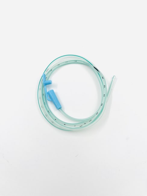 Ernæringssonde, 8FR, 2.6 mm x 75 cm, PVC, 50 stk