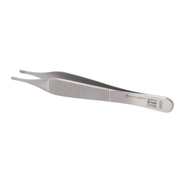 Vetnordic Adson-Brown Pinsett, 7x7 tenner, 12 cm