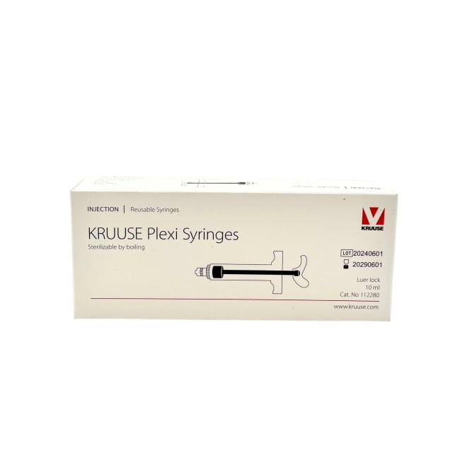 Plexiglassprøyte 10 ml Bovivet