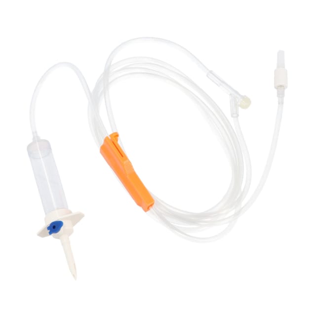 Vetnordic Infusjonssett, 20 dråper/ml, 220 cm slange,10 stk