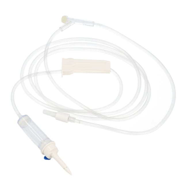 Vetnordic Micro-infusjonssett, 60 dråper/ml, 180 cm slange, 10 stk