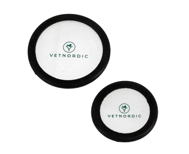 Vetnordic Stetoskop Membran, sett med store og små