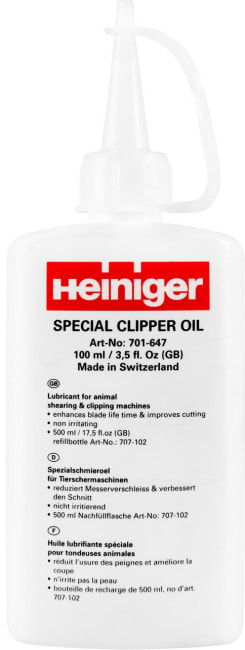 Heiniger Klipperolje, 100 ml