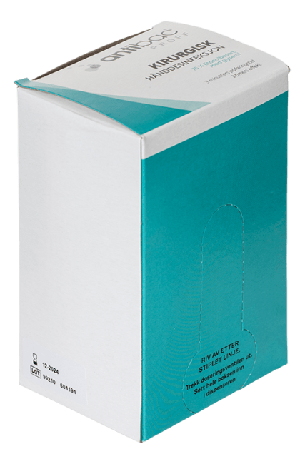 Antibac Kirurgisk Hånddesinfeksjon 75 %, Bag-in-Box, 700 ml