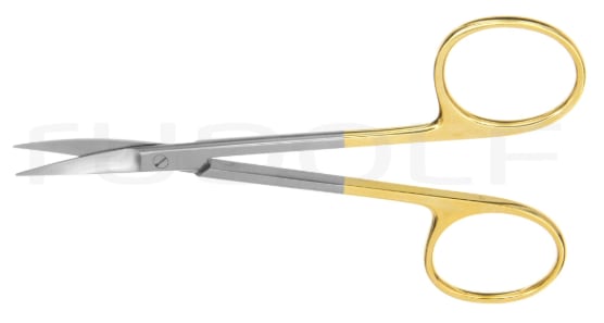 Saks liten, buet s/s, T/C, 11,5 cm (ru2407-11)