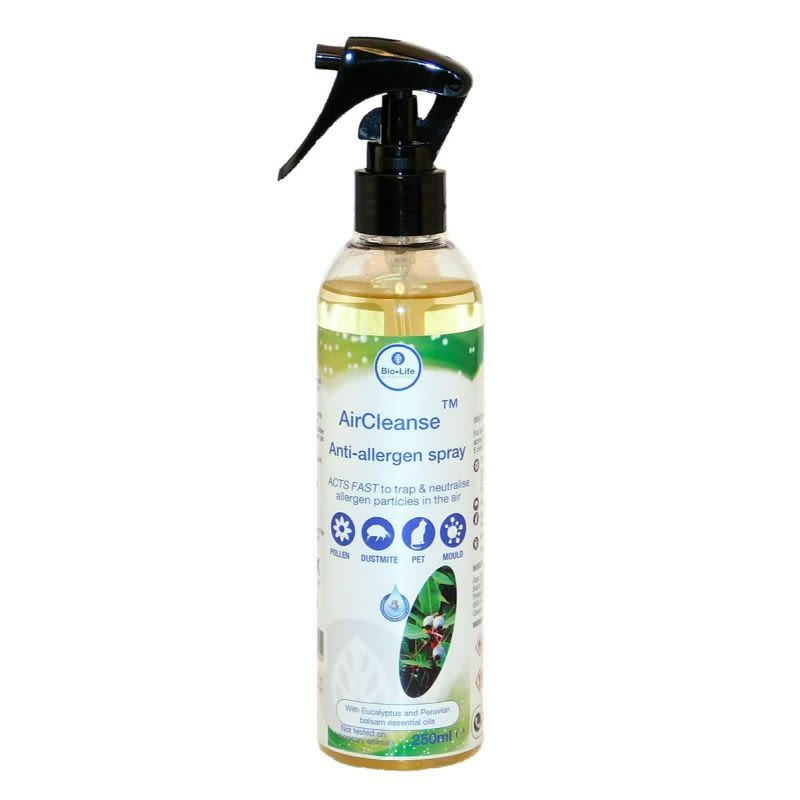 BioLife AirCleanse Antiallergen spray /250 ml Akselsens Agenturer A/S