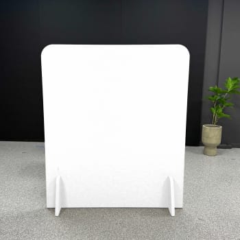 Ecousto skjermvegg Grimstad 1200x1400x24mm Snow