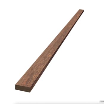 Akupanel Avslutningslist Oksidert Kobber 67mm