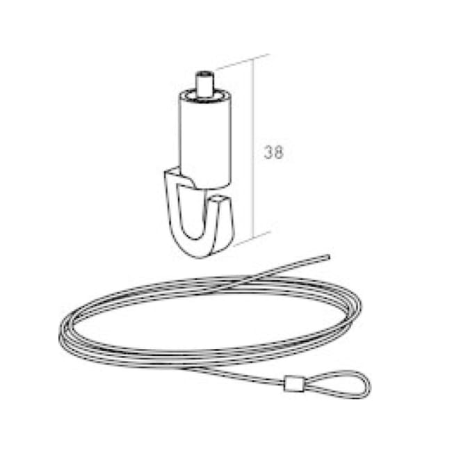 Connect Solo Justerbart Wireoppheng 2m