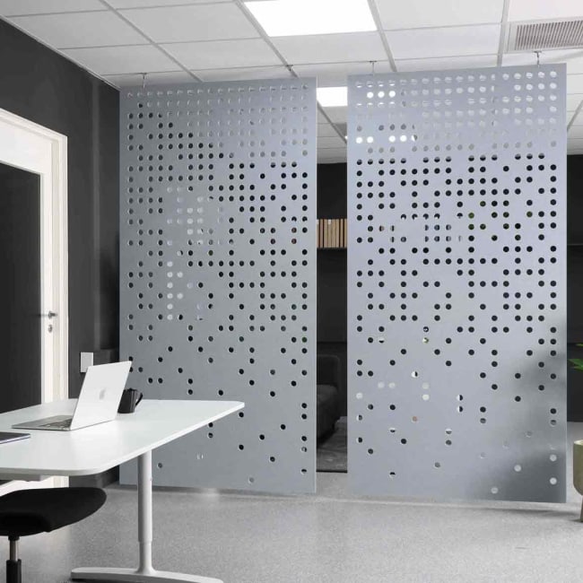 Ecousto Skillevegg Stockholm Fog