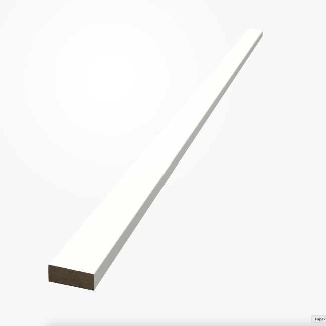 Akupanel Avslutningslist Snow 67mm