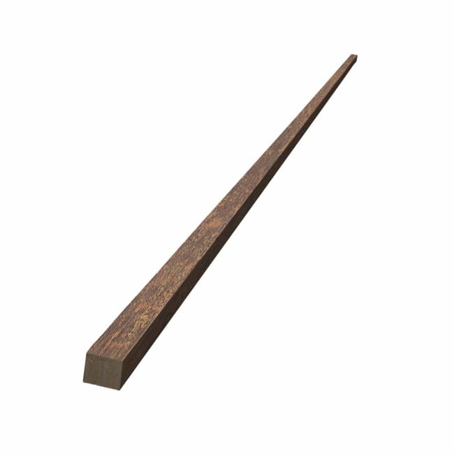 Akupanel Avslutningslist Oksidert Kobber 22mm