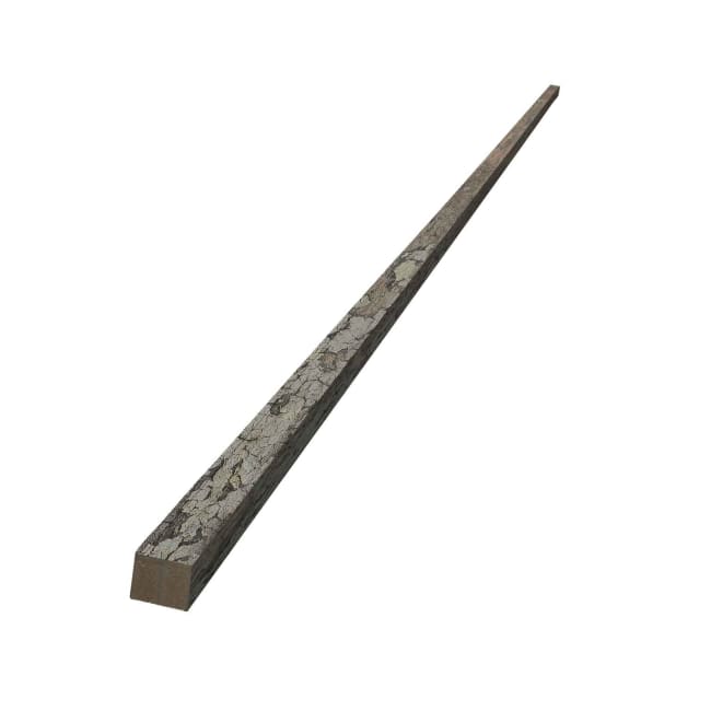 Akupanel Avslutningslist Oksidert Grå 22mm