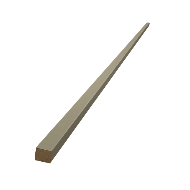 Akupanel Avslutningslist Moss 22mm