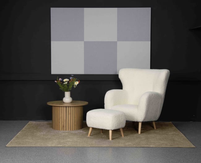 Lydabsorberende Teppe Whisper Beige (150x200cm)