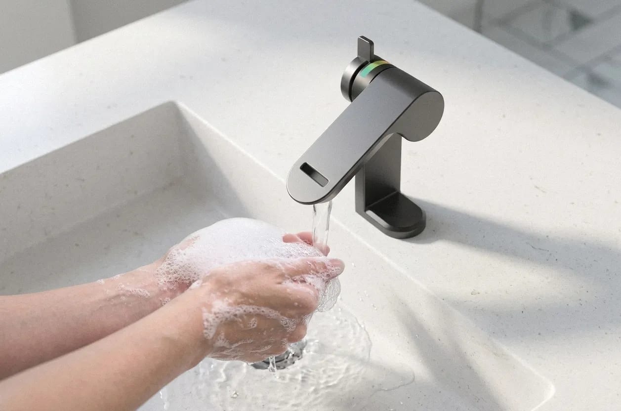 erectus face-washing faucet