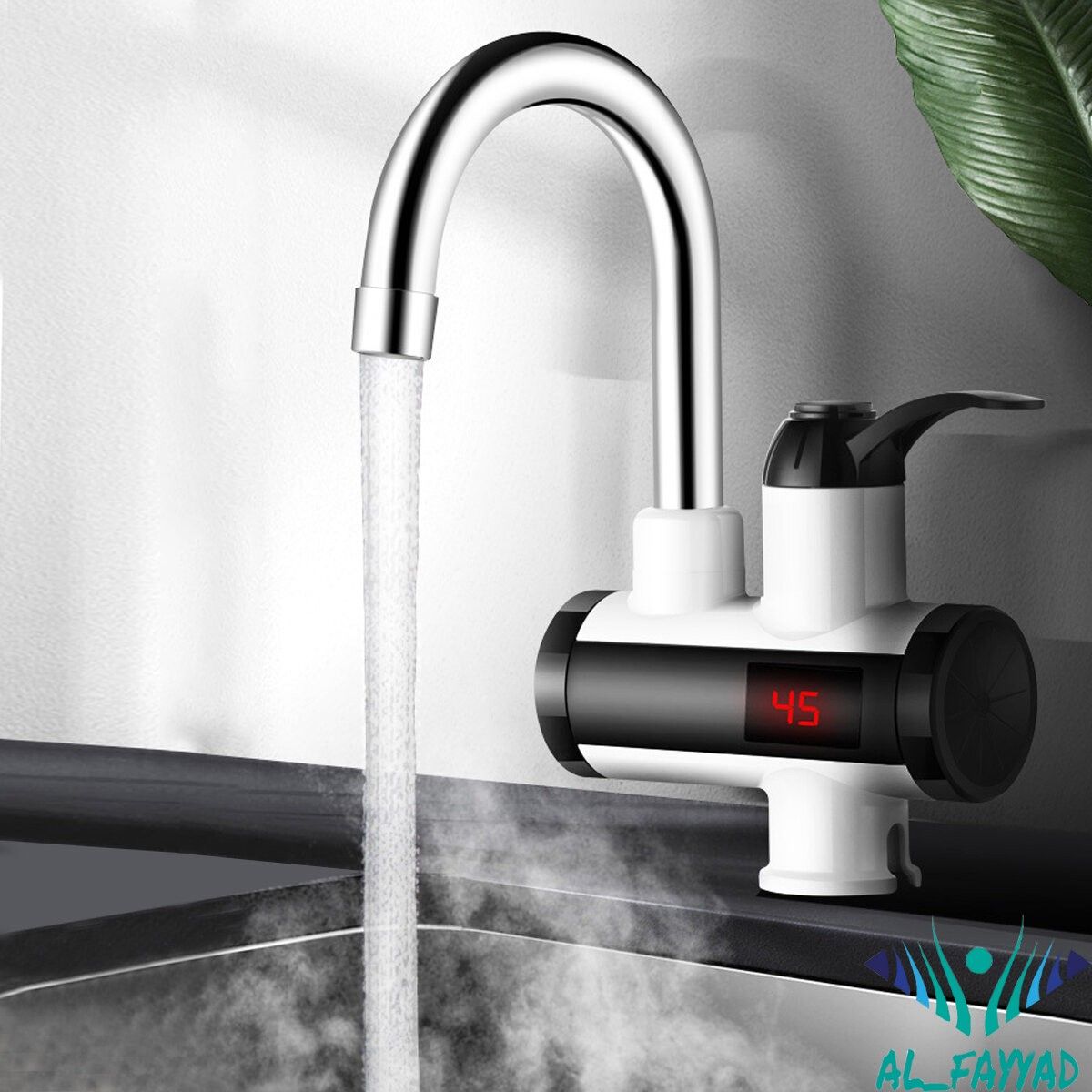 water heating faucet