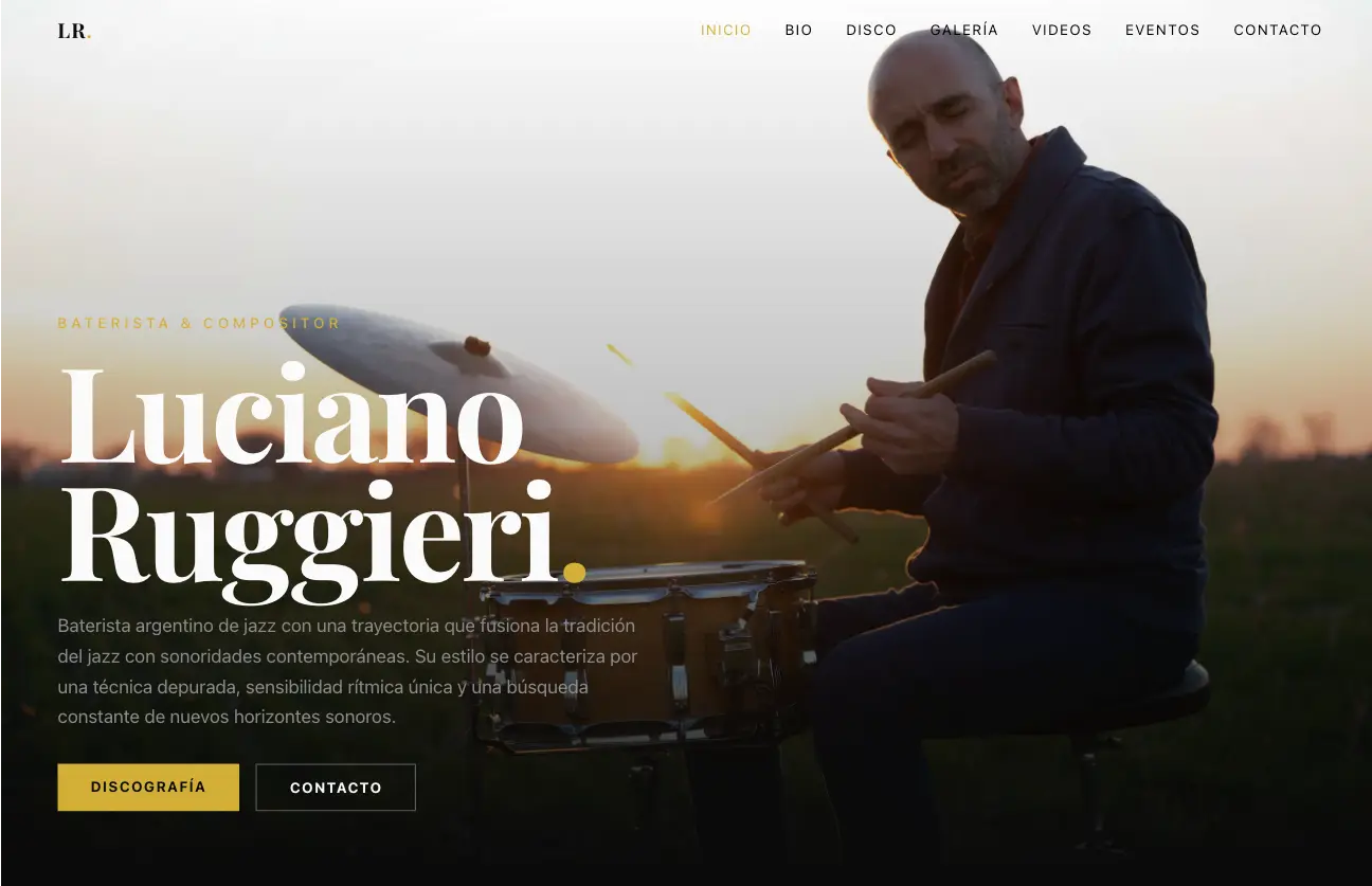 Luciano Ruggieri - Web Personal