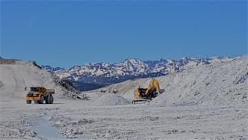 Carrière de talc