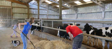 Agricultrice et maman