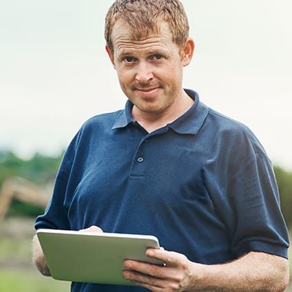 Arc Soufflet agriculture avec tablette Farmi