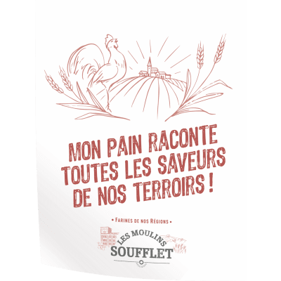 Mousseline Farines de nos Régions - Lots de 500 - Image 1