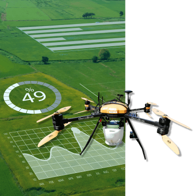 Epandage de trichogrammes par drone - Image 1