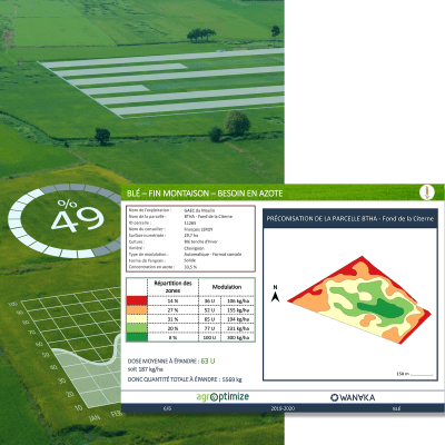 Prestation satellite Blé offre modulation - Image 1