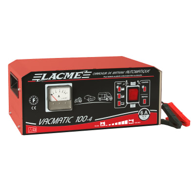 VACMATIC 100-4 LF - Chargeur de batterie - 6 A pour batteries au plomb 12V - Image 1